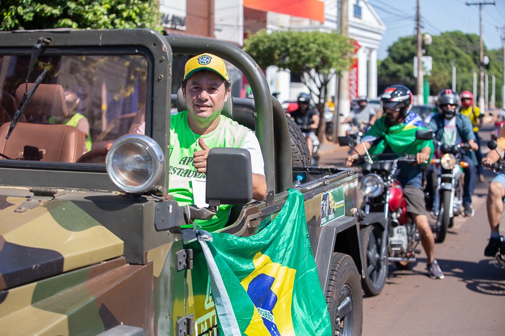Dia do Trabalhador: Cel David e população vão às ruas em defesa de Bolsonaro, da democracia e da liberdade