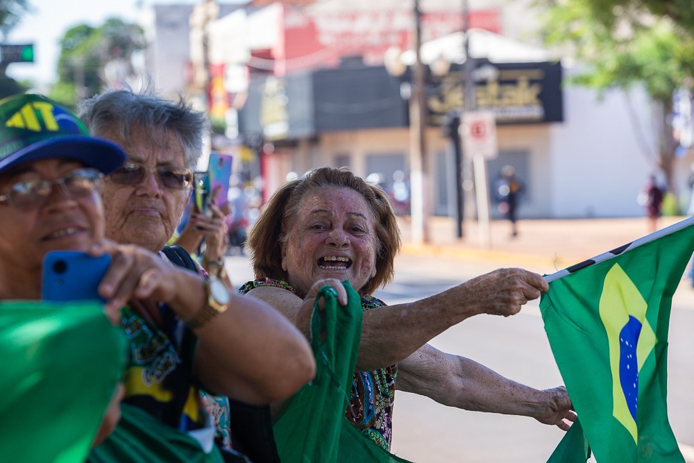 Dia do Trabalhador: Cel David e população vão às ruas em defesa de Bolsonaro, da democracia e da liberdade