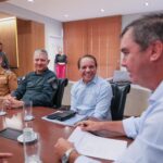 Coronel David destaca avanços após reunião com Riedel, com ampliação de vagas nos cursos e sinalização de reposição salarial para militares 