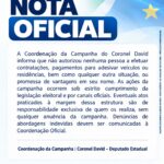 NOTA DE ESCLARECIMENTO
